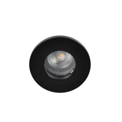 Spot encastrable Hades GU5.3 blanc neutre IP65 345lm 4.4W Ø8xH.8.2cm noir GoodHome