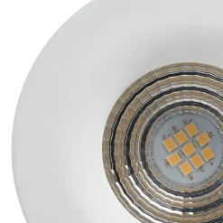 Spot encastrable Hobson LED intégrée blanc neutre IP20 dimmable 450lm 6.1W Ø8.8xH.5.3cm blanc GoodHome