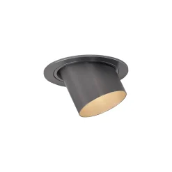 Spot encastrable installa - 1 lumière - D 9.2 cm - Gris foncé - Moderne - Éclairage intérieur - Salon I Chambre I Cuisine I