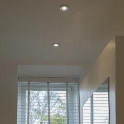 Spot encastrable intelligent acier rond IP44 incl. Wifi GU10 - Xena