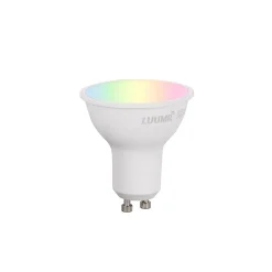 Spot encastrable intelligent acier rond IP44 incl. Wifi GU10 - Xena