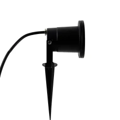 Spot encastrable intelligent industriel noir avec WiFi GU10 IP65 - Basic