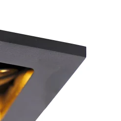 Spot encastrable intelligent noir avec WiFi GU10 réglable - Qure