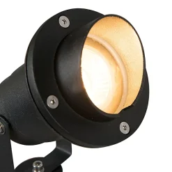 Spot encastrable intelligent noir IP65 avec Wifi GU10 - Done