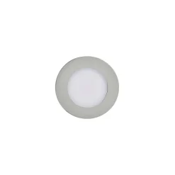 Spot encastrable Leavitt LED intégrée blanc chaud IP44 300lm 4.5W Ø8.5xH.4.7cm chrome GoodHome