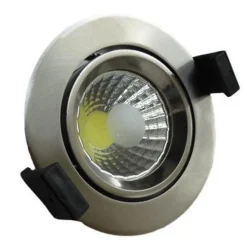 Spot Encastrable LED COB Rond Orientable 8W 60 ALU - Blanc Neutre 4200k - 5500k - SILUMEN