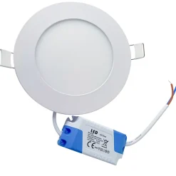 Spot Encastrable Led Downlight Panel Extra-plat 6w Blanc Froid 6000k