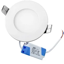 Spot Encastrable Led Downlight Panel Extra-plat 5w Blanc Froid 6000k