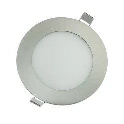 Spot Encastrable Led Inox Downlight Panel Extra-plat 6w Blanc Neutre 4000k