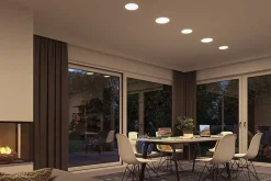 Spot encastrable LED IP44 4,5W blanc neutre 1900lm ⌀18,5cm Paulmann, Veluna Varifit