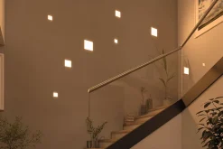 Spot encastrable LED IP44 8,5W blanc chaud 900lm L.125, x l.12,5cm Paulmann, Veluna Varifit