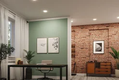 Spot encastrable LED IP44 21W blanc chaud 2350lm ⌀21,5cm Paulmann, Veluna Varifit