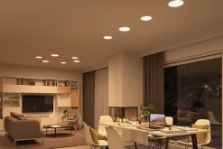 Spot encastrable LED IP44 15W blanc froid et blanc chaud 1900lm ⌀21,5 cm Paulmann, Veluna Varifit