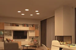 Spot encastrable LED IP44 15W blanc froid et blanc chaud 1900lm ⌀21,5 cm Paulmann, Veluna Varifit