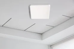 Spot encastrable LED SUMA 15,5 cm metal plastique blanc style moderne dimmable dimensions 15,5 x 15,5 cm hauteur 3,2 cm