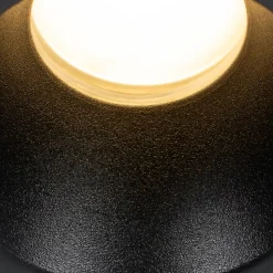 Spot encastrable moderne noir GU10 35mm IP44 - Dept