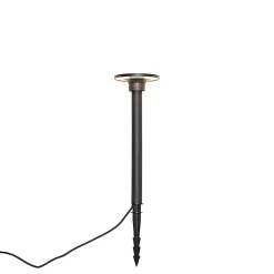 Spot encastrable moderne noir avec LED IP54 - Skyf