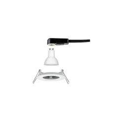 Spot encastrable Nova GU10 4000K IP44 470lm Ø6,8cm blanc Paulmann