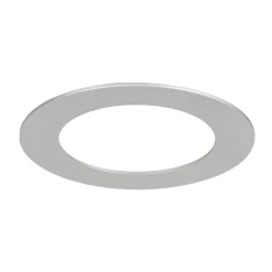 Spot encastrable Octave LED intégrée blanc neutre IP20 380lm 4,5W Ø12xH.2,4cm argent GoodHome