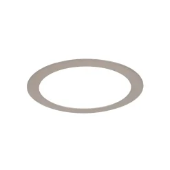 Spot encastrable Octave LED intégrée blanc neutre IP20 1300lm 14W Ø22,5xH.2,4cm argent GoodHome