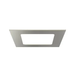 Spot encastrable Octave LED intégrée blanc neutre IP20 380lm 4,5W Ø12xH.2,1cm argent GoodHome