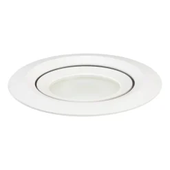 Spot encastrable orientable GU10 IP65 métal blanc plafond salle de bain Lagos Light Prestige