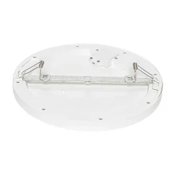 Spot encastrable ou apparent blanc 30 cm LED incluse à intensité variable en 3 étapes avec interrupteur DIP - Trans