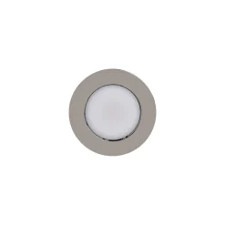 Spot encastrable Quimby LED intégrée blanc neutre IP20 dimmable 350lm 5.5W Ø8.5xH.5.2cm chrome GoodHome