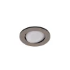 Spot encastrable Quimby LED intégrée blanc chaud IP20 dimmable 350lm 5.5W Ø8.5xH.5.2cm chrome GoodHome