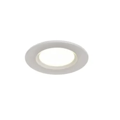 Spot encastrable Thorold LED intégrée variation de blancs IP20 450lm 7W Ø8.5xH.4,5cm blanc GoodHome