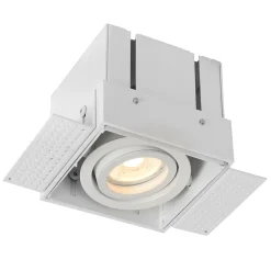 Spot encastrable TRIMLESS en aluminium avec 1xGU10 - Blanc - Lucide