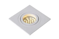 Spot encastrable TUBE en aluminium avec 1xGU10 - Blanc - Lucide