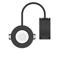 Spot Encastrable 6W Dimmable CCT IP65 NOIR - 3000K/4000K/6500K (Pack de 10) - SILAMP