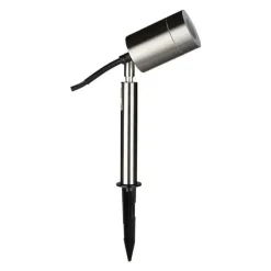 Spot Extérieur à Piquer Acier Inoxydable IP44 pour Ampoule GU10 - SILAMP
