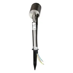 Spot Extérieur à Piquer Acier Inoxydable IP44 pour Ampoule GU10 - SILAMP