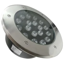 Spot Extérieur Encastrable LED IP65 220V Sol 18W 60 degrés - Blanc Froid 6000K - 8000K - SILAMP