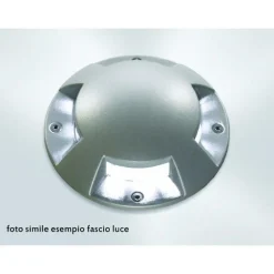 Spot Extérieur Encastrable LED IP65 220V Sol 3W Walkable 4 faisceaux - Blanc Neutre 4000K - 5500K - SILAMP