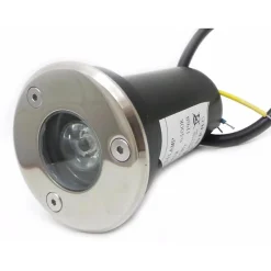 Spot Extérieur Encastrable LED IP65 220V Sol 3W 45 degrés - Blanc Neutre 4000K - 5500K - SILAMP