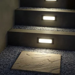 Spot extérieur encastrable LED intégrée 200lm 4.6W IP54 GoodHome Nehiart