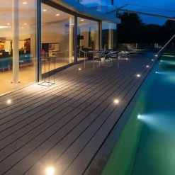 Spot Extérieur Encastrable LED IP65 220V Sol 3W 18 degrés - Blanc Chaud 2300K - 3500K - SILAMP