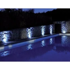 Spot Extérieur Encastrable LED IP65 220V Sol 1W 18 degrés - Blanc Chaud 2300K - 3500K - SILAMP