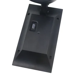 Spot extérieur LED à énergie solaire IP44 1 W 120lm blanc froid H.44,8 x l.24,5cm noir