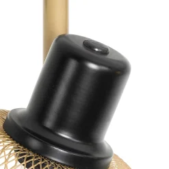 Spot industriel noir avec or 4 lumières - Bliss Mesh