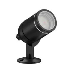 Spot LED à piquer connecté Smart noir RGBW IP54 4,4W 380lm Calex