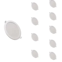 Spot LED - SILUMEN - Extra Plat 12W - CCT 3000K/4000K/6000K - 1160 Lumens - IP20