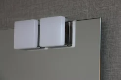 Spot LED amovible pour miroir IP44 blanc 250 lm