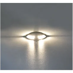 Spot LED Balise Rond 1W 4000K IP67 4 Diffuseurs Aluminium