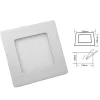 Spot Led Carré Encastrable Extra Plat 6w Blanc Neutre 4000k encastrement 105 x 105