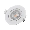 Spot LED Downlight CCT Rond Orientable 9W Rond Coupe 90mm