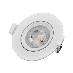 Spot LED Downlight CCT Rond Orientable 9W Rond Coupe 90mm